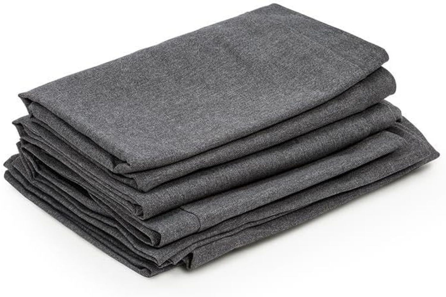 Hochwertige Theia Polsterbezuege Material 100 Polyester gewebt 220 g m wasserabweisend geeignet geeignet fuer Handwaesche 8 teiliges Zubehoer Set dunkelgrau meliert Variante 149